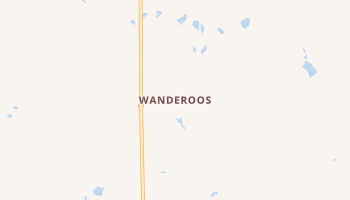 Wanderoos, Wisconsin map
