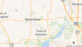 Waunakee, Wisconsin map