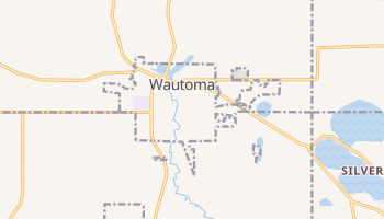 Wautoma, Wisconsin map