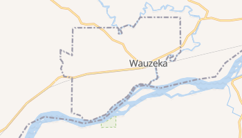 Wauzeka, Wisconsin map