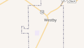 Westby, Wisconsin map