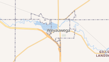 Weyauwega, Wisconsin map