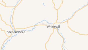 Whitehall, Wisconsin map