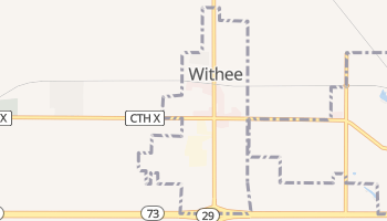 Withee, Wisconsin map