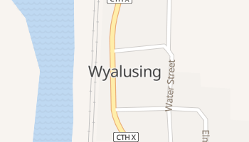 Wyalusing, Wisconsin map