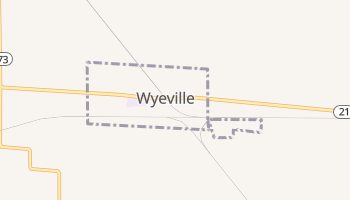 Wyeville, Wisconsin map