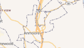 Anmoore, West Virginia map