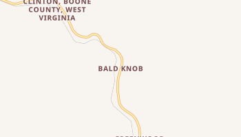 Bald Knob, West Virginia map