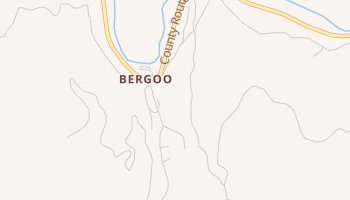 Bergoo, West Virginia map
