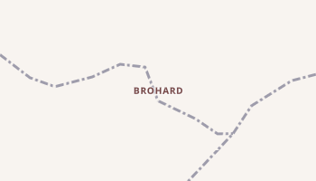 Brohard, West Virginia map