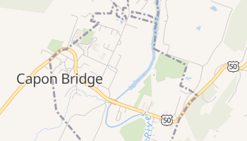 Capon Bridge, West Virginia map