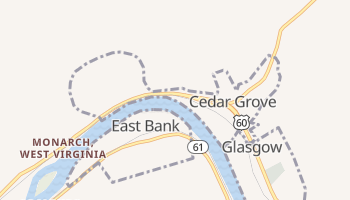 Cedar Grove, West Virginia map