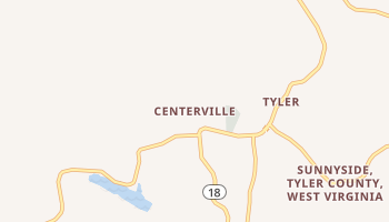 Centerville, West Virginia map