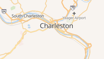 Charleston, West Virginia map