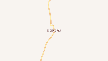 Dorcas, West Virginia map