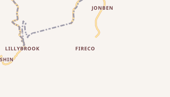 Fireco, West Virginia map