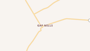 Gap Mills, West Virginia map