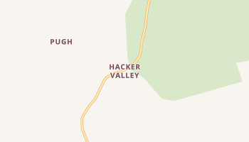 Hacker Valley, West Virginia map