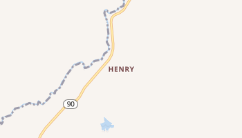 Henry, West Virginia map