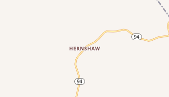 Hernshaw, West Virginia map