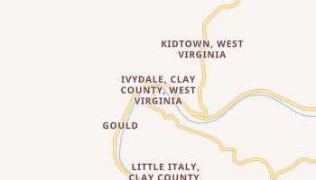 Ivydale, West Virginia map