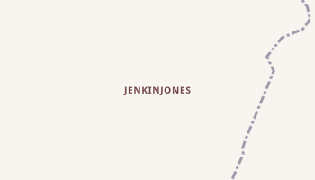 Jenkinjones, West Virginia map