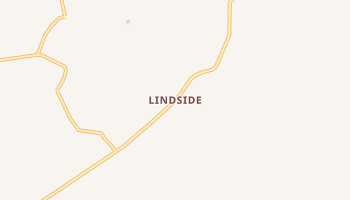 Lindside, West Virginia map