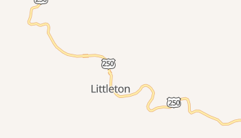 Littleton, West Virginia map