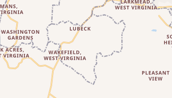 Lubeck, West Virginia map