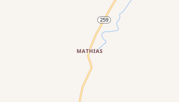 Mathias, West Virginia map