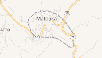 Matoaka, West Virginia map