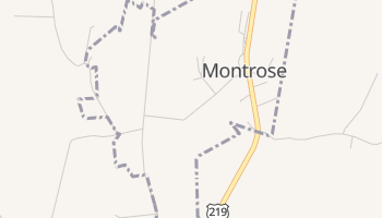 Montrose, West Virginia map