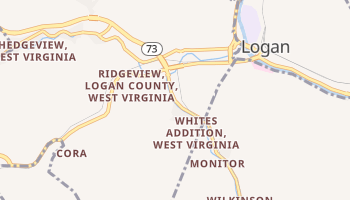 Mount Gay, West Virginia map