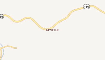 Myrtle, West Virginia map