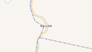 Nallen, West Virginia map