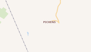 Pickens, West Virginia map
