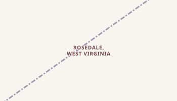 Rosedale, West Virginia map