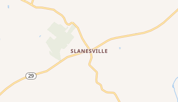 Slanesville, West Virginia map