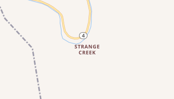Strange Creek, West Virginia map
