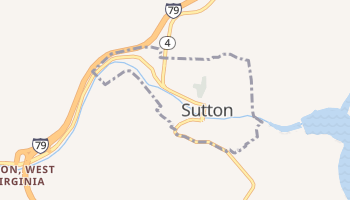 Sutton, West Virginia map