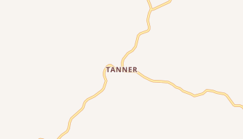 Tanner, West Virginia map