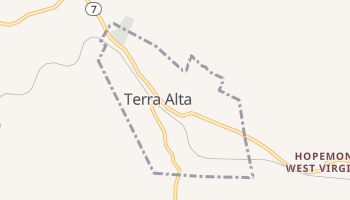 Terra Alta, West Virginia map