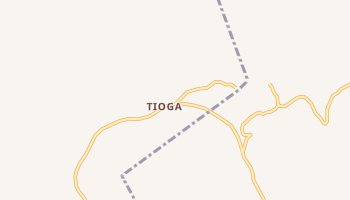 Tioga, West Virginia map