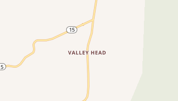 Valley Head, West Virginia map