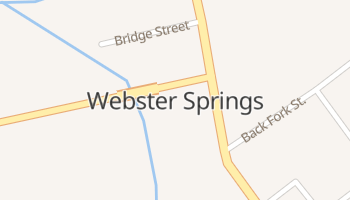 Webster Springs, West Virginia map