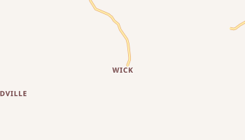 Wick, West Virginia map