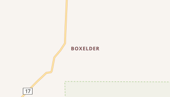 Boxelder, Wyoming map