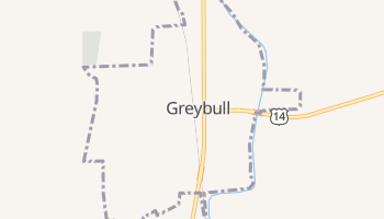 Greybull, Wyoming map