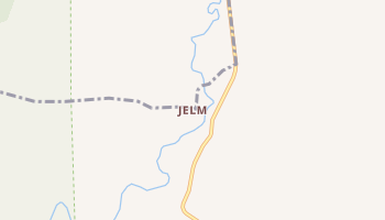 Jelm, Wyoming map