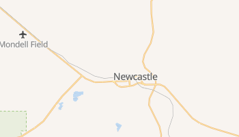 Newcastle, Wyoming map